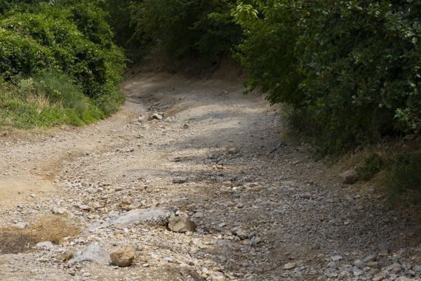 Gravel Road Pothole Repair in Shawnee