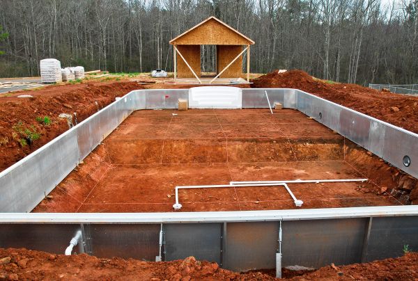 Pool Site Grading in Shawnee