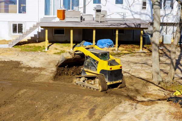 Backyard Grading Service in Shawnee