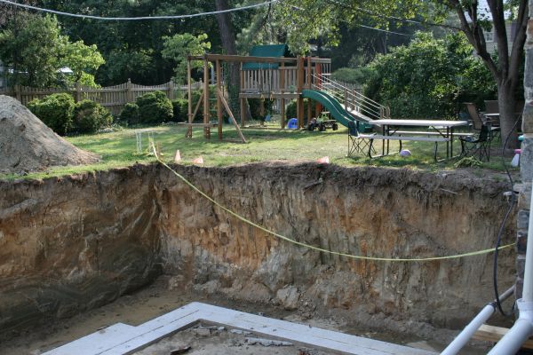 Footer Digging in Shawnee