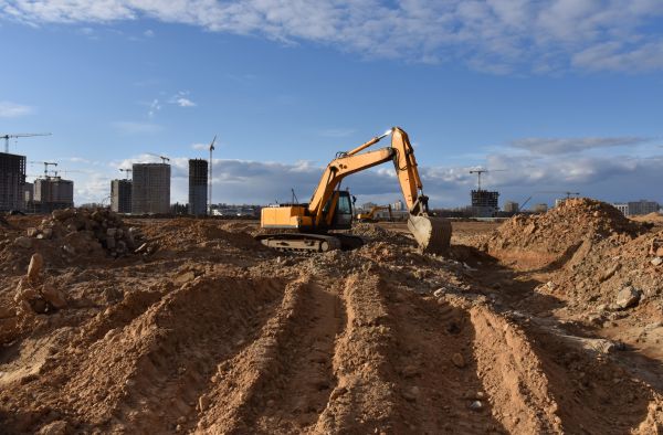 Drainage Trench Excavation in Shawnee