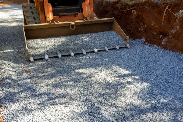 Gravel Driveway Rut Repair in Shawnee