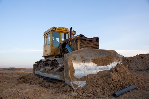 Bulldozer Land Grading in Shawnee