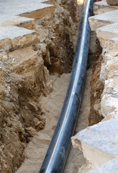 Drainpipe Trenching in Shawnee
