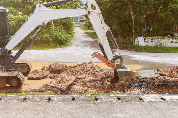 Cost of Water Line Excavation in Shawnee