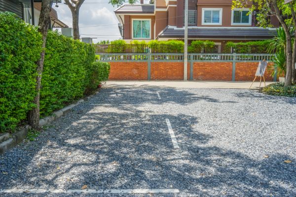 Gravel Parking Lot Repair in Shawnee
