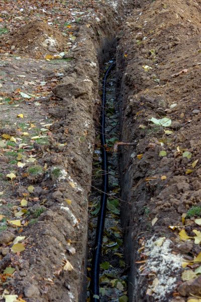 Cable Line Trenching in Shawnee
