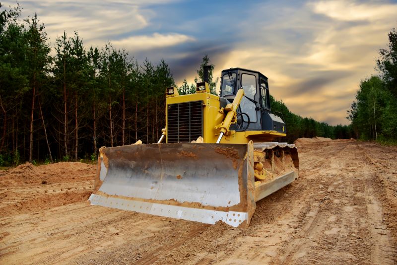 Bulldozer Land Leveling